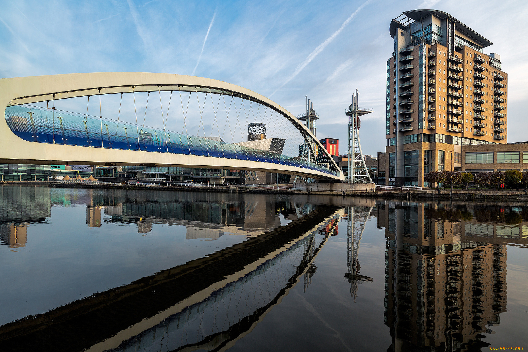 salford quays millennium footbridge, , - , , 